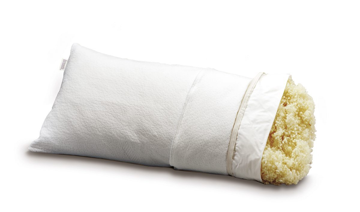Dormiente_Fuellkissen_SensopilloMed Dormiente Naturfaserkissen mit Schurwolle gefüllt, im Daunenspiel Onlineshop erhältlich