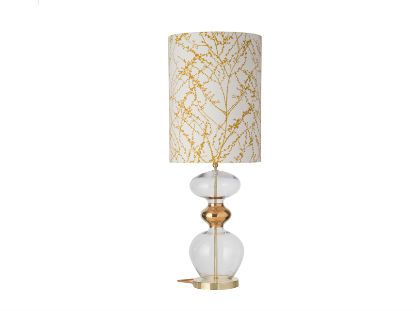 EBB & FLOW Lampenschirm Branches Image gold:white EBB & FLOW Lamp shades Branches