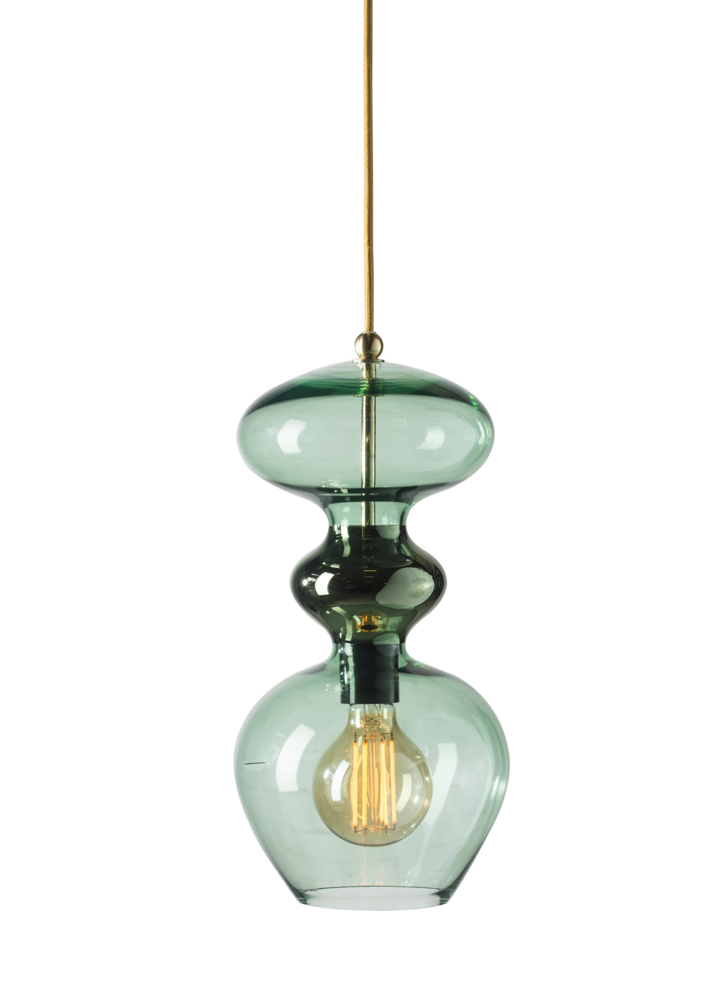 EBB & FLOW Pendant Lamp Futura forest green EBB & Flow Futura Pendant Lamp