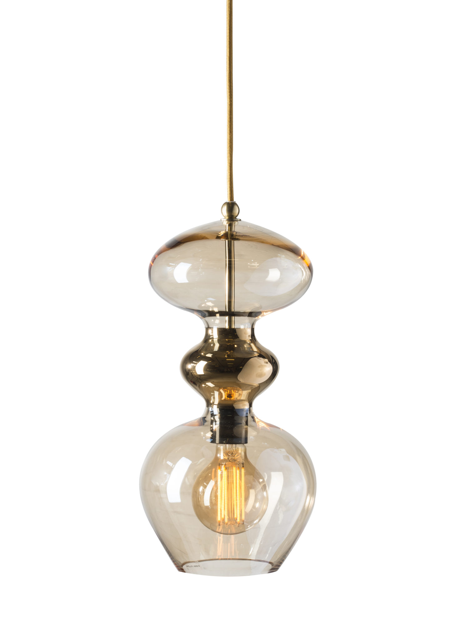 EBB & FLOW Pendant Lamp Futura chestnut EBB & Flow Futura Pendant Lamp