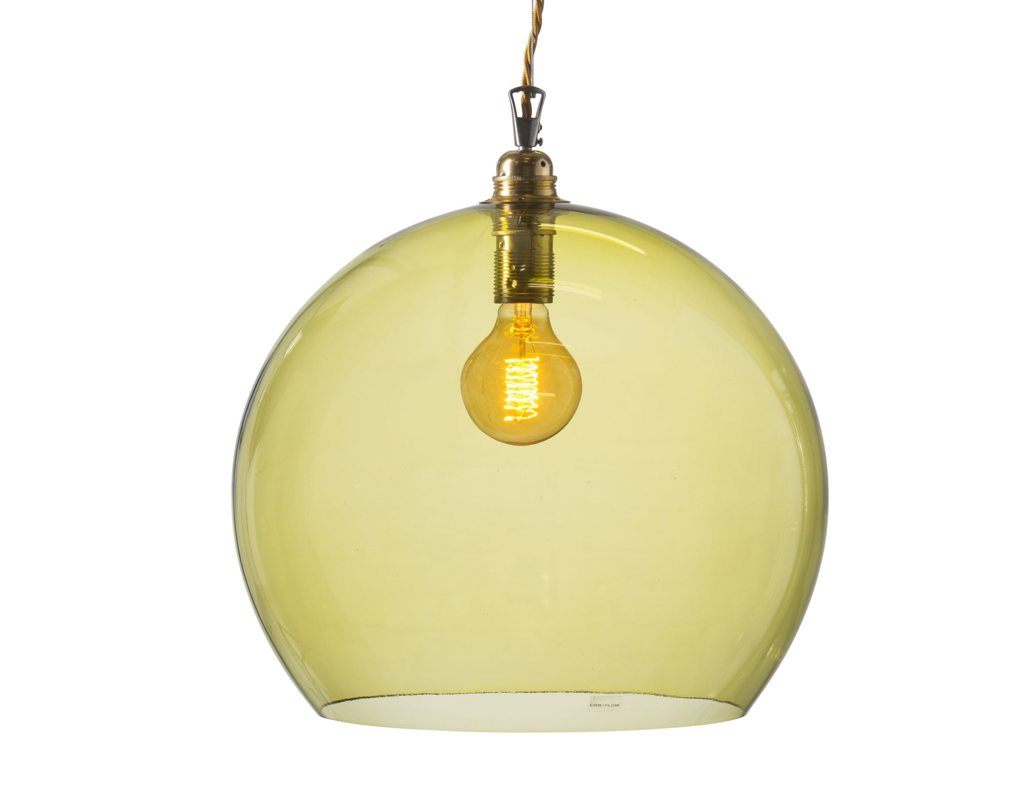 EBB & FLOW Pendant Lamp Rowan Olive EBB & FLOW Hängelampe Rowan