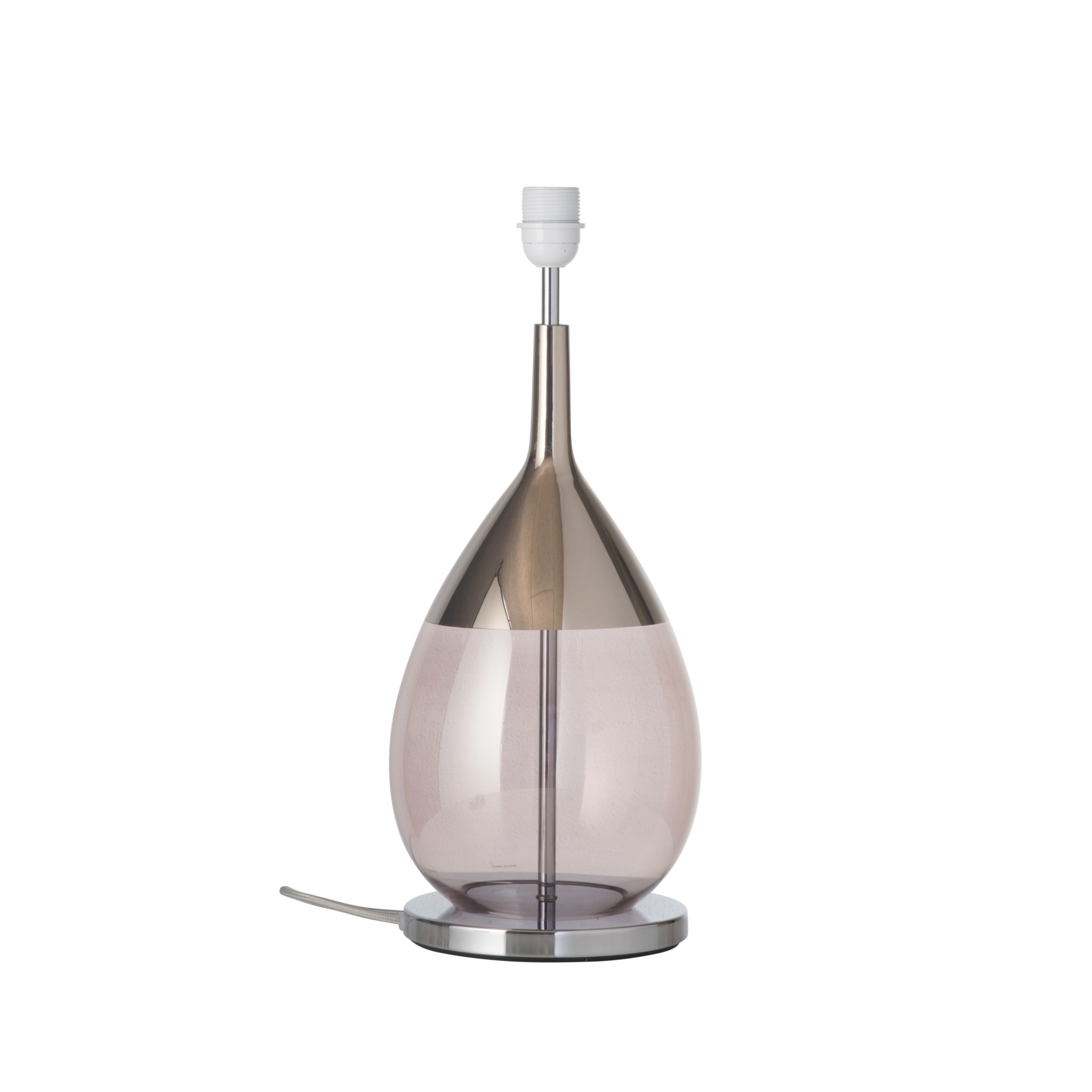 EBB & FLOW Tischlampe Lute Obsidian Silver EBB & FLOW Tischlampe Lute