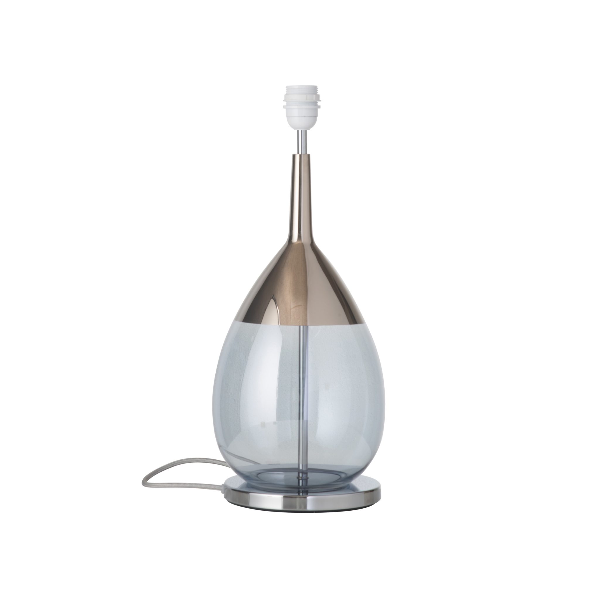 EBB & FLOW Tischlampe Lute Topazblue Silver EBB & FLOW Tischlampe Lute