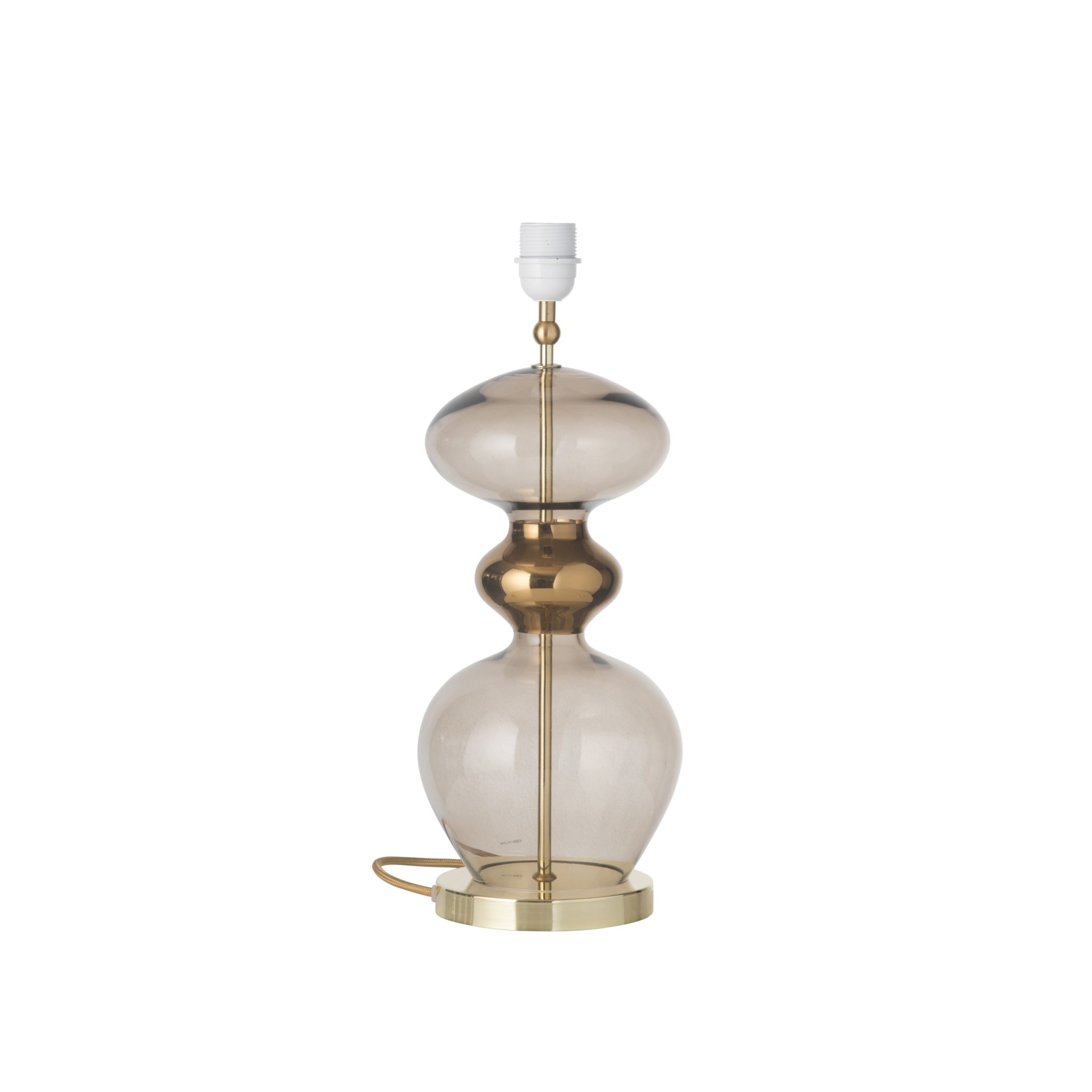 Ebb&Flow Tischlampe Futura chestnut:gold Ebb&Flow Tischlampe Futura