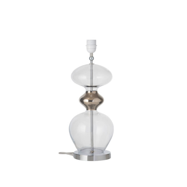 Ebb&Flow Tischlampe Futura clear Platinum