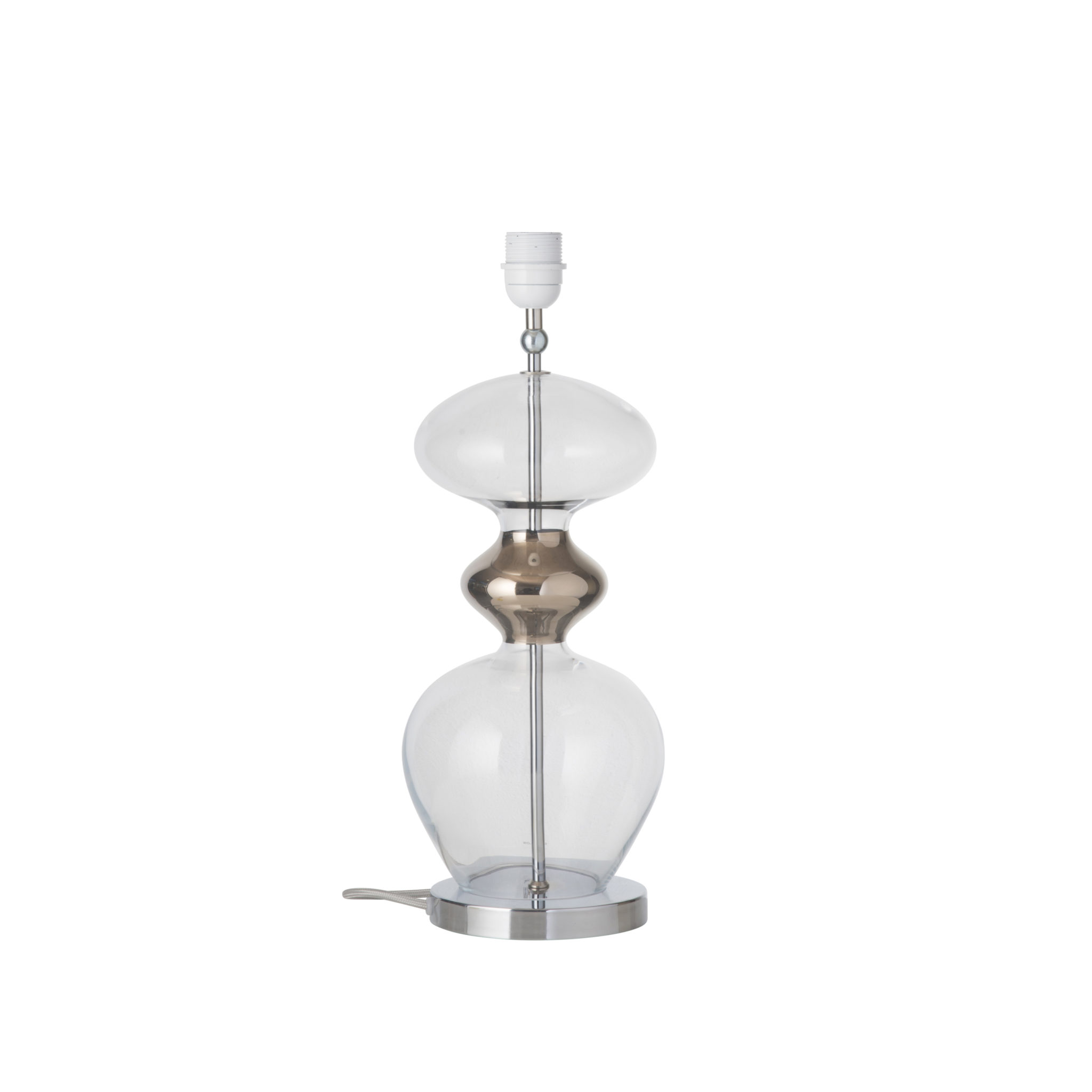 Ebb&Flow Tischlampe Futura clear Platinum Ebb&Flow Tischlampe Futura clear Platinum