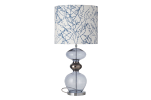 Ebb&Flow Tischlampe Futura clear Platinum