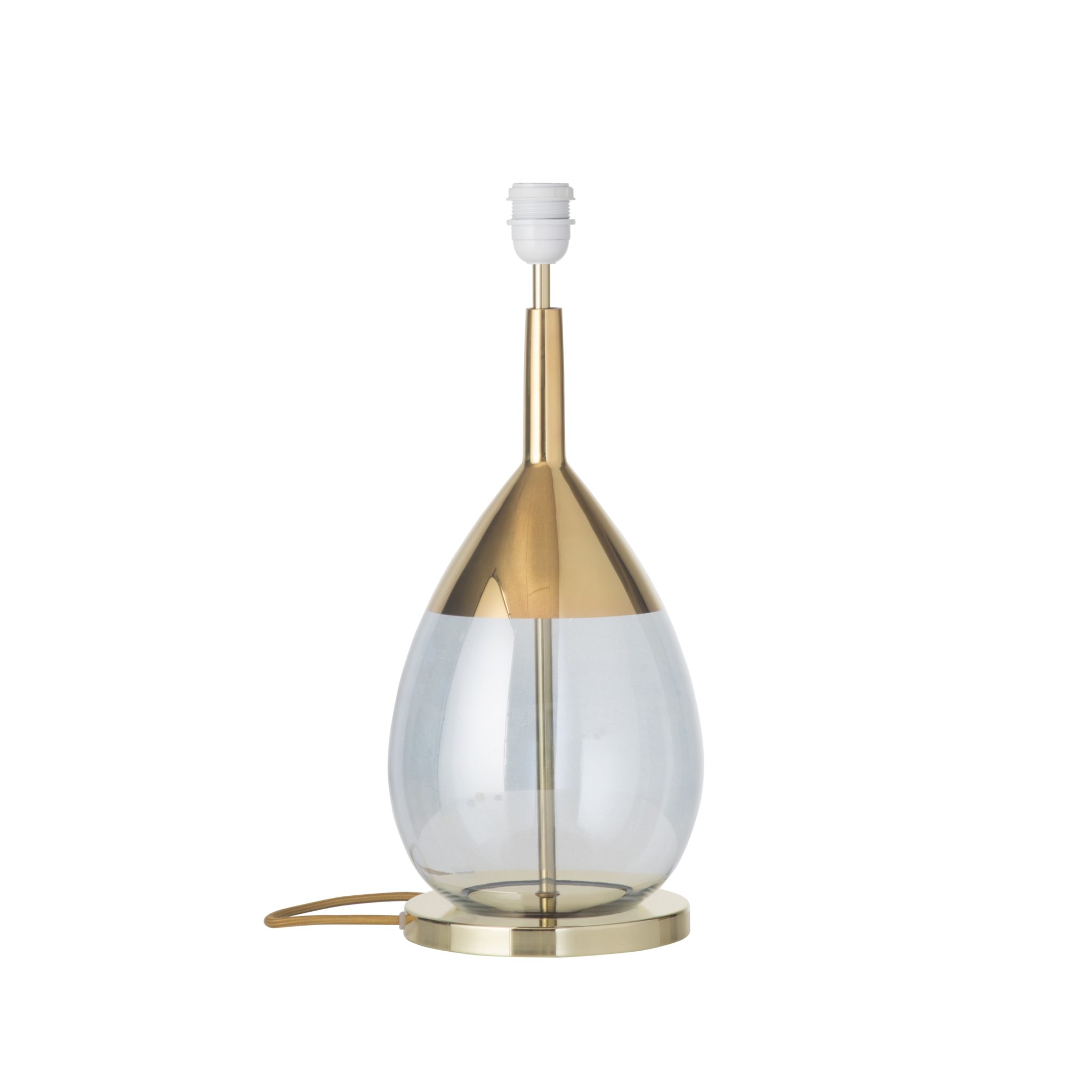 Ebb&Flow Tischlampe Lute Topazblue Gold Ebb&Flow Tischlampe Lute