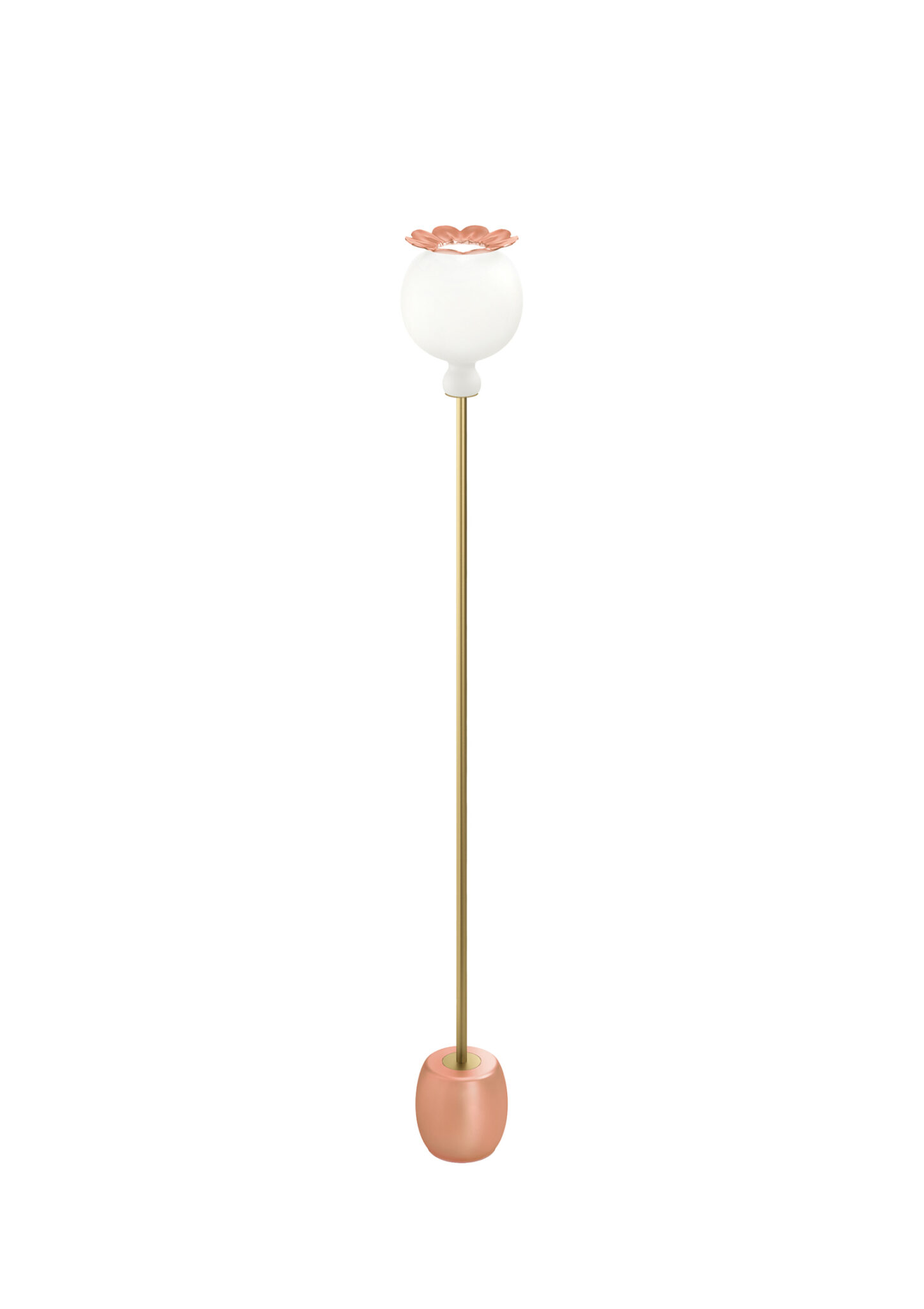 OPYO FLOOR coral Kundalini Stehleuchte Flower XL im Daunenspiel Onlineshop