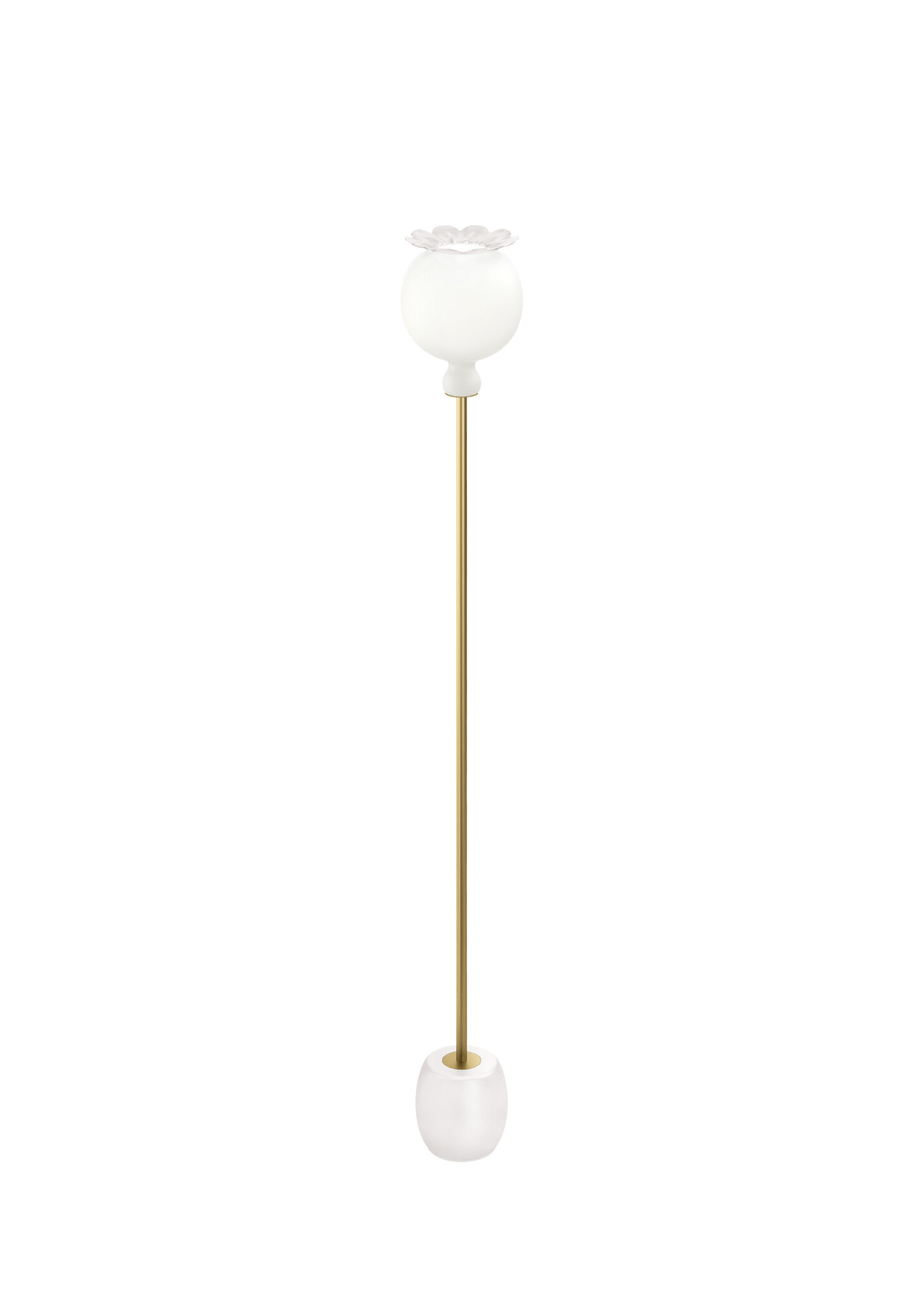 OPYO FLOOR white Kundalini Stehleuchte Flower XL im Daunenspiel Onlineshop