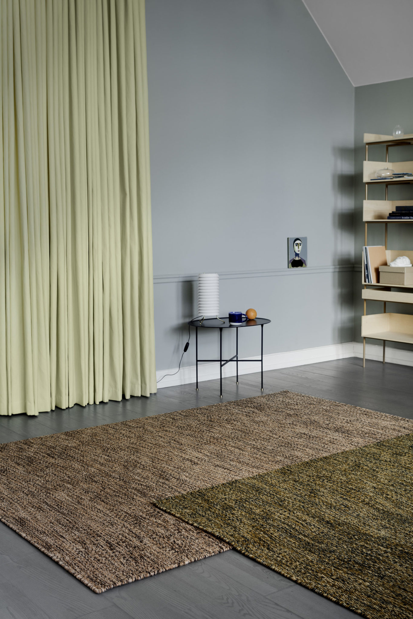 Fabula_Gimle_Rug_Maple_Cork_Wool_Hand-woven_3030_5252__A1_72dpi Fablua Living Naturteppich Gimle aus Wolle, flachgewebt, handwoven im Daunenspiel Onleinshop