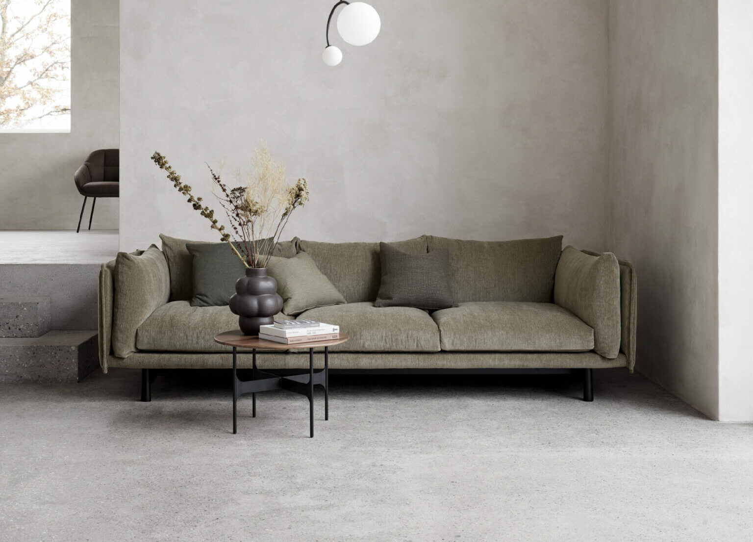 Kite_Como col. 08_72 dpi (4) Wendelbo Sofa KITE 3 Sitzer im Daunenspiel online-Shop