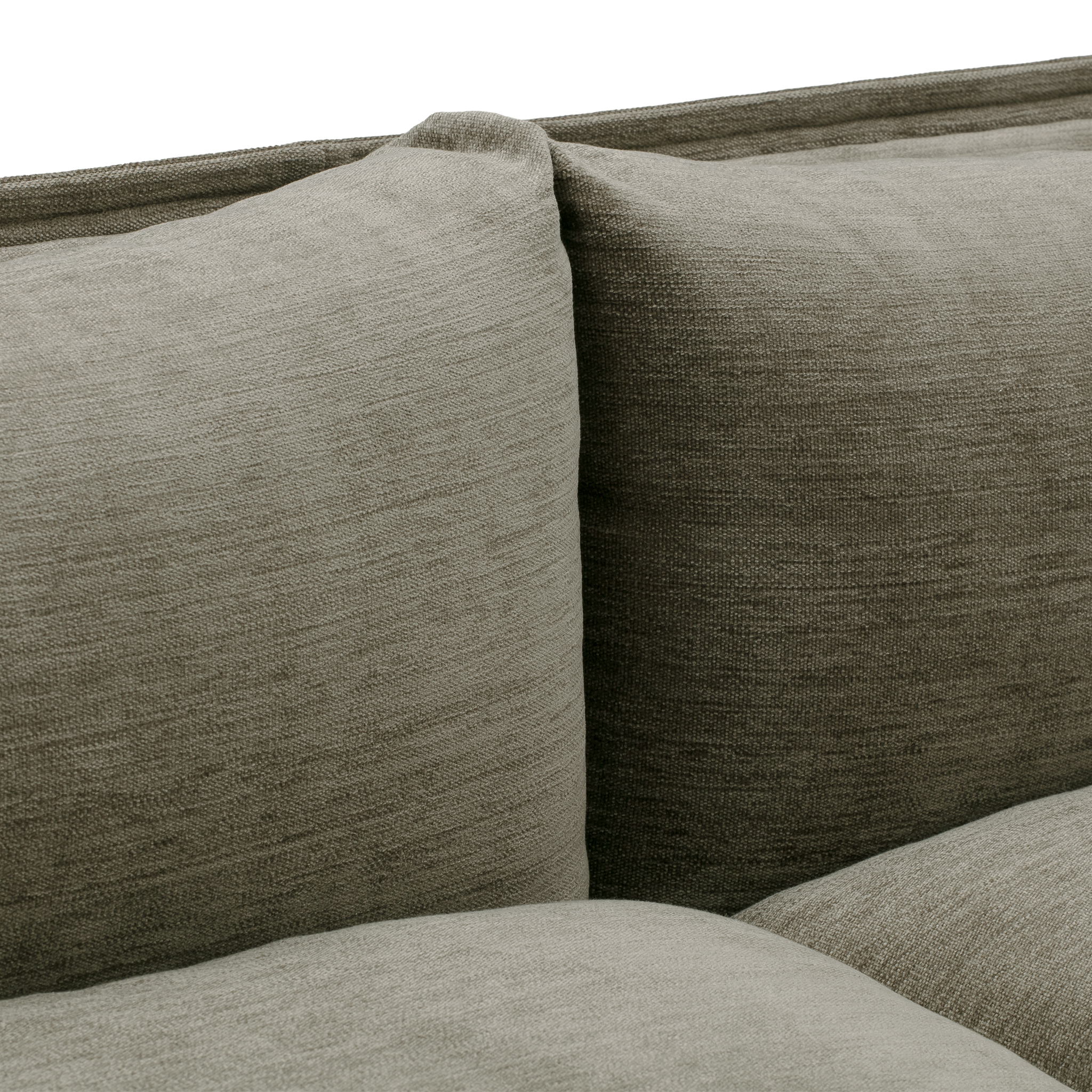 Kite_Mod. 09, 2.5 seater_Roco col. 08_detail 1 (1) Wendelbo Sofa KITE im Daunenspiel online-Shop