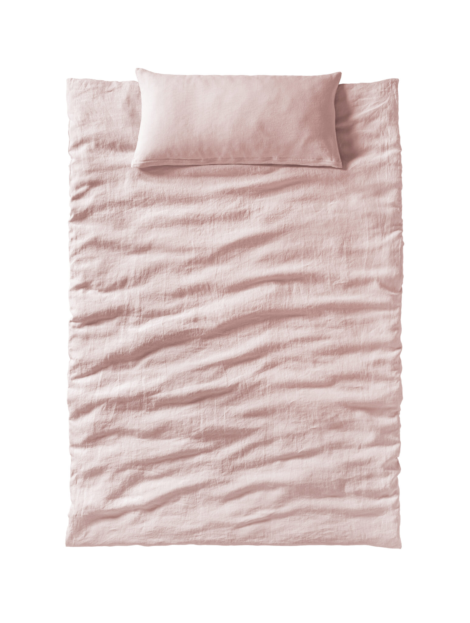 HANF-BETTWÄSCHE_ONLINE_altrosa Hanf Bettwäsche von Dormiente in rosa