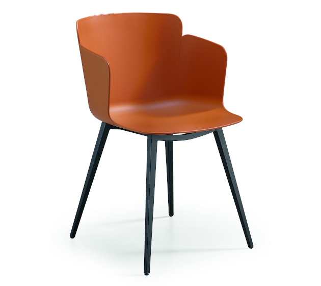 Midj calla-p-m-q-pp Midj Stuhl Calla mit Stahlgestell im Daunenspiel Onlineshop