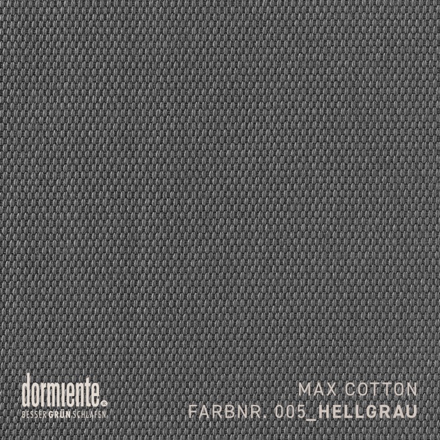 FARBMUSTER_MAX-COTTON_09-2023_F-NR_005_HELLGRAU Mittel dormiente Stoffe für Sofabezüge, 100% Natur