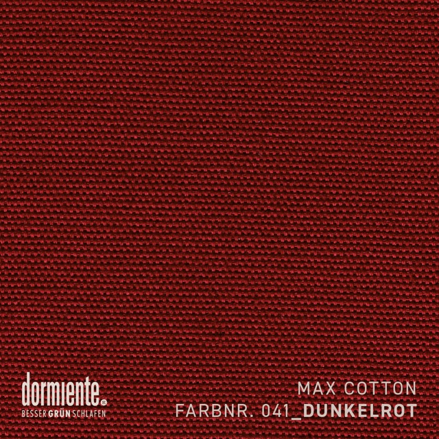 FARBMUSTER_MAX-COTTON_09-2023__F-NR_041_DUNKELROT Mittel dormiente Stoffe für Sofabezüge, 100% Natur