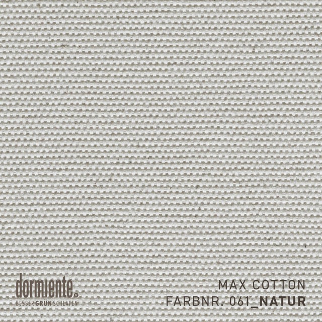 FARBMUSTER_MAX-COTTON_09-_F-NR_061_NATUR Mittel dormiente Stoffe für Sofabezüge, 100% Natur