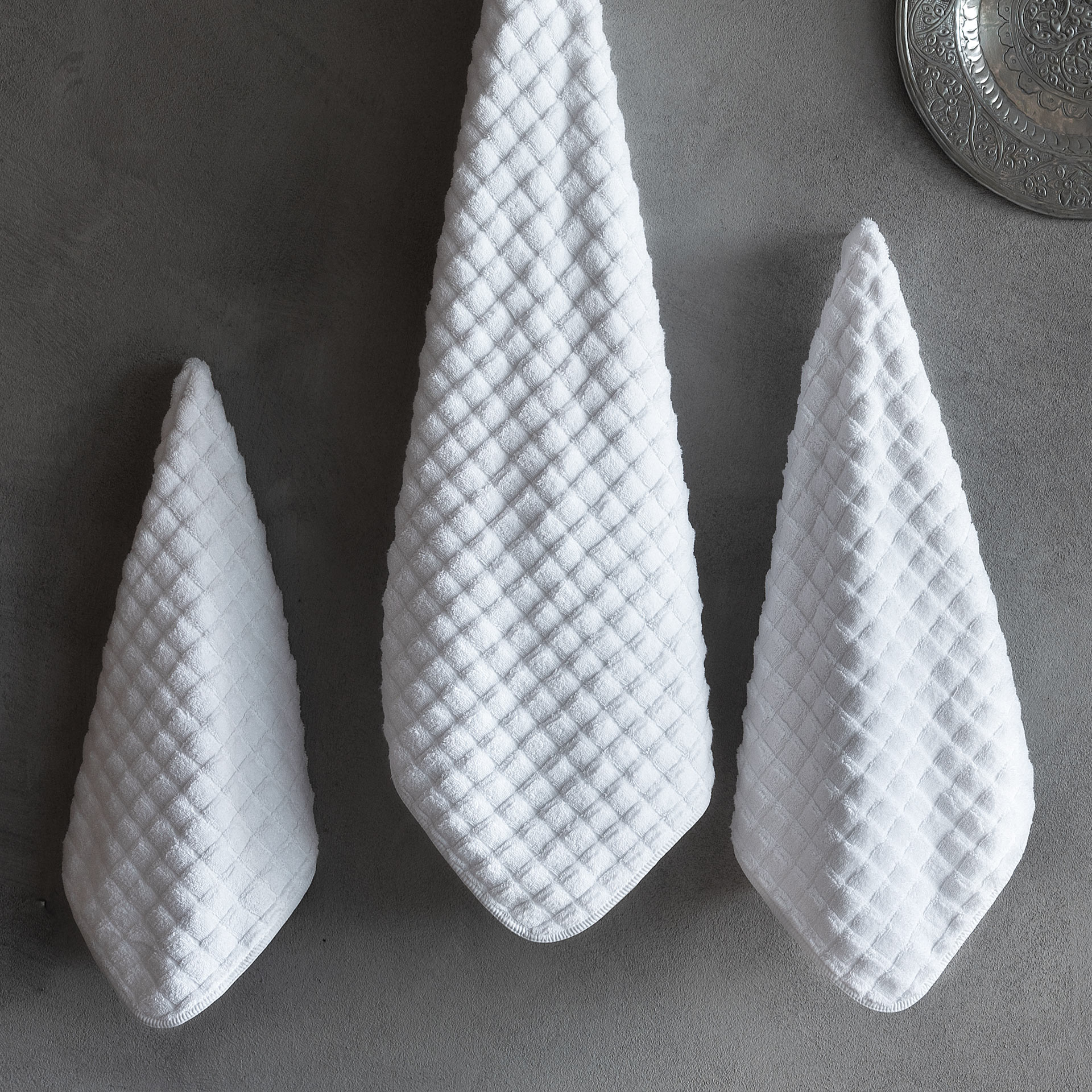 HEAVEN_TOWEL_WHITE Frottee Programm heaven von Graccioza im online shop von Daunenspiel