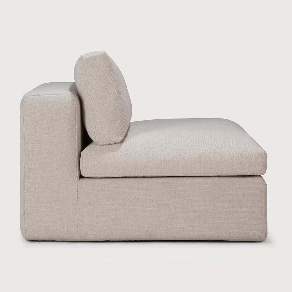 Ethnicraft Mellow Einsitzer Ivory seite 2 Ethnicraft Sofa Serie Mellow Einsitzer für Sofakombination bei Daunenspiel