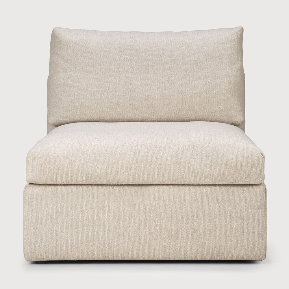 Ethnicraft Mellow Einsitzer offwhite Ethnicraft Sofa Serie Mellow Einsitzer für Sofakombination bei Daunenspiel