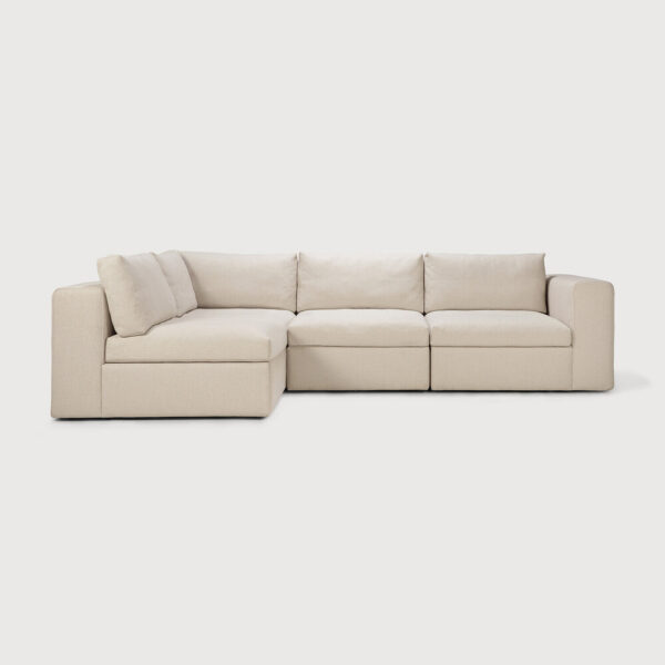 Ethnicraft Sofa Serie Mellow Kombination bei Daunenspiel