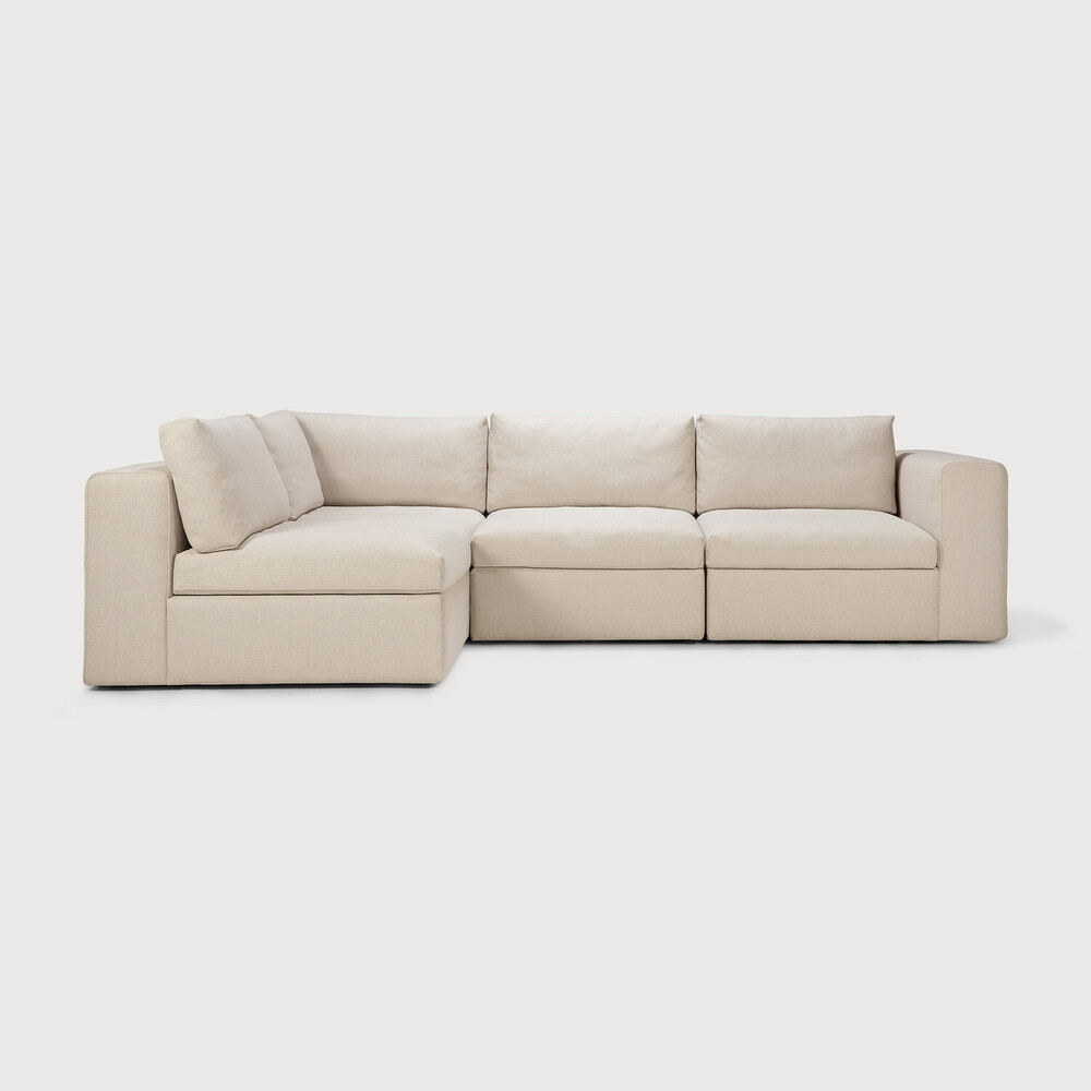 Ethnicraft Mellow Sofa Eckmodul Kombination Ethnicraft Sofa Serie Mellow Kombination bei Daunenspiel