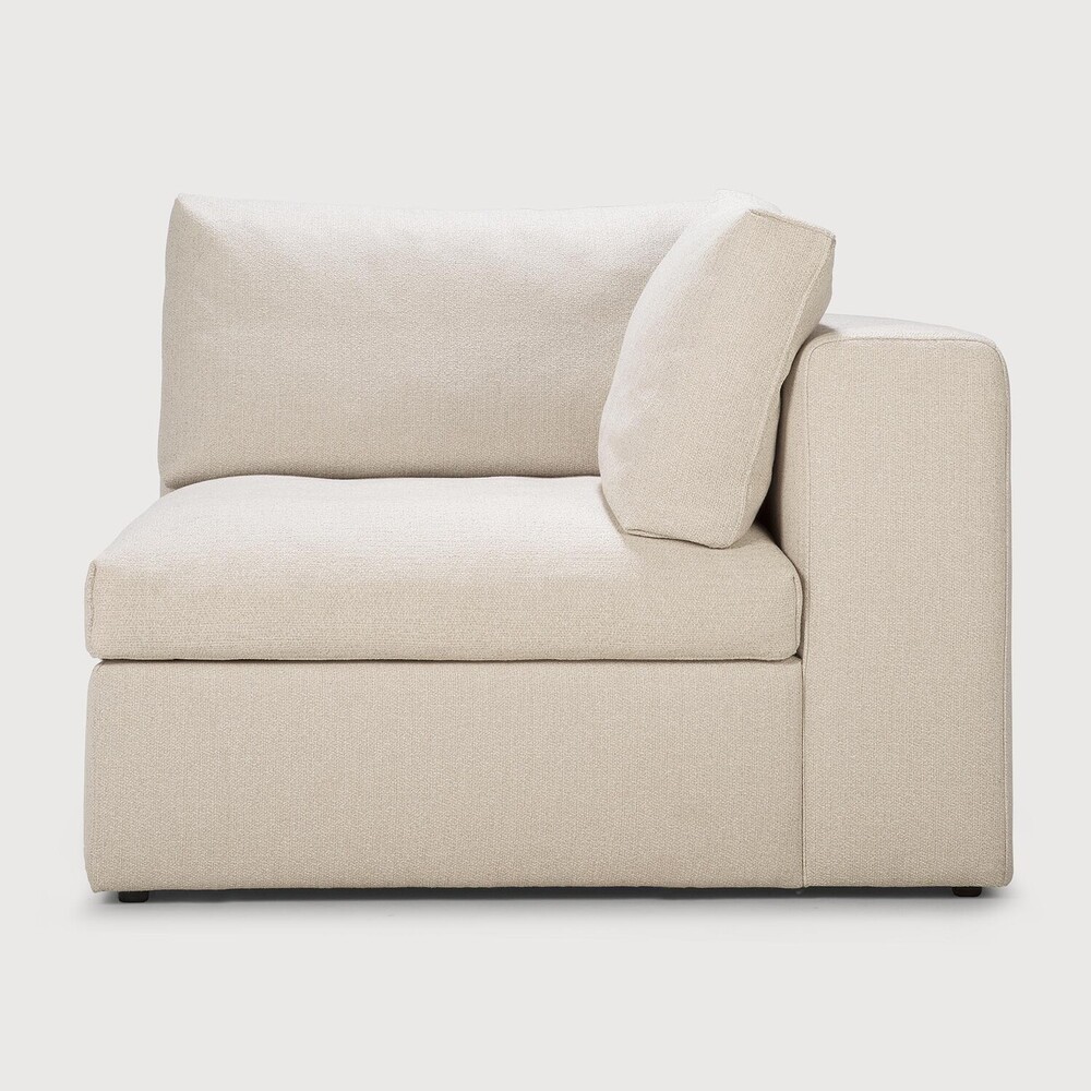 Ethnicraft Mellow Sofa Eckmodul rechts Ethnicraft Sofa Serie Mellow Eckmodul bei Daunenspiel