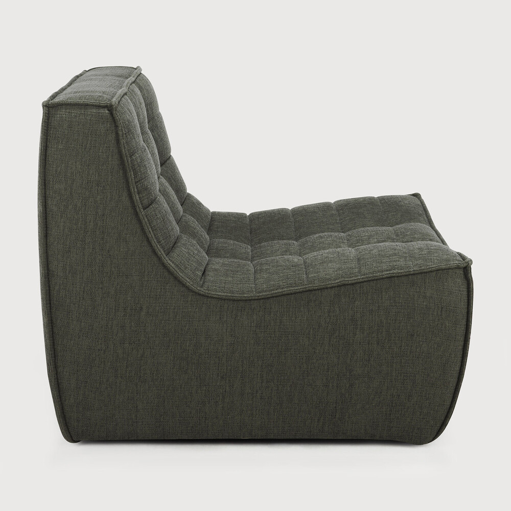 Ethnicraft Sofa 701_product_1_seater_Moss_Eco_fabric_side02_WEB Ethnicraft Sofa Serie 701 in diversen Größen im Daunenspiel Online-Shop