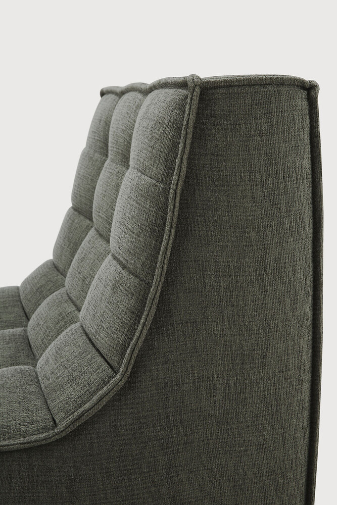 Ethnicraft Sofa 701_product_N701_1_seater_Moss_Eco_fabric_det02_WEB Ethnicraft Sofa Serie 701 in diversen Größen im Daunenspiel Online-Shop