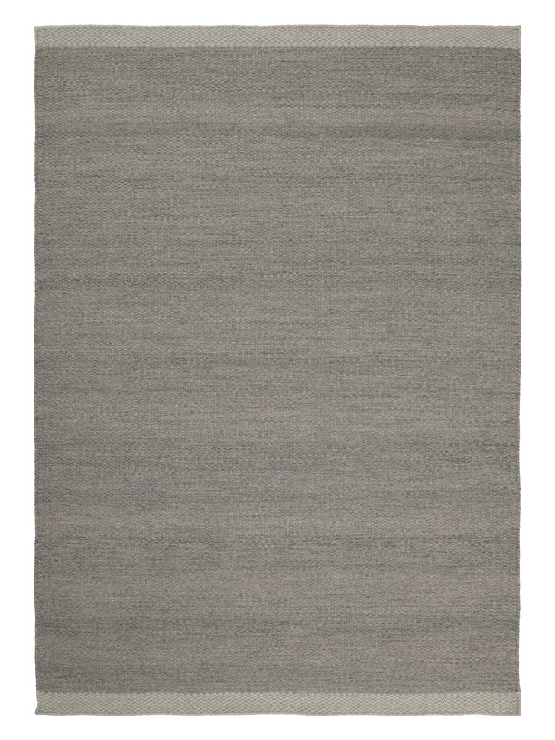 Linie_Design_Frode_Grey_Packshot Line Design Wollteppich Frode aus handwoven Wolle in diversen Größen im Daunenspiel Online-Shop