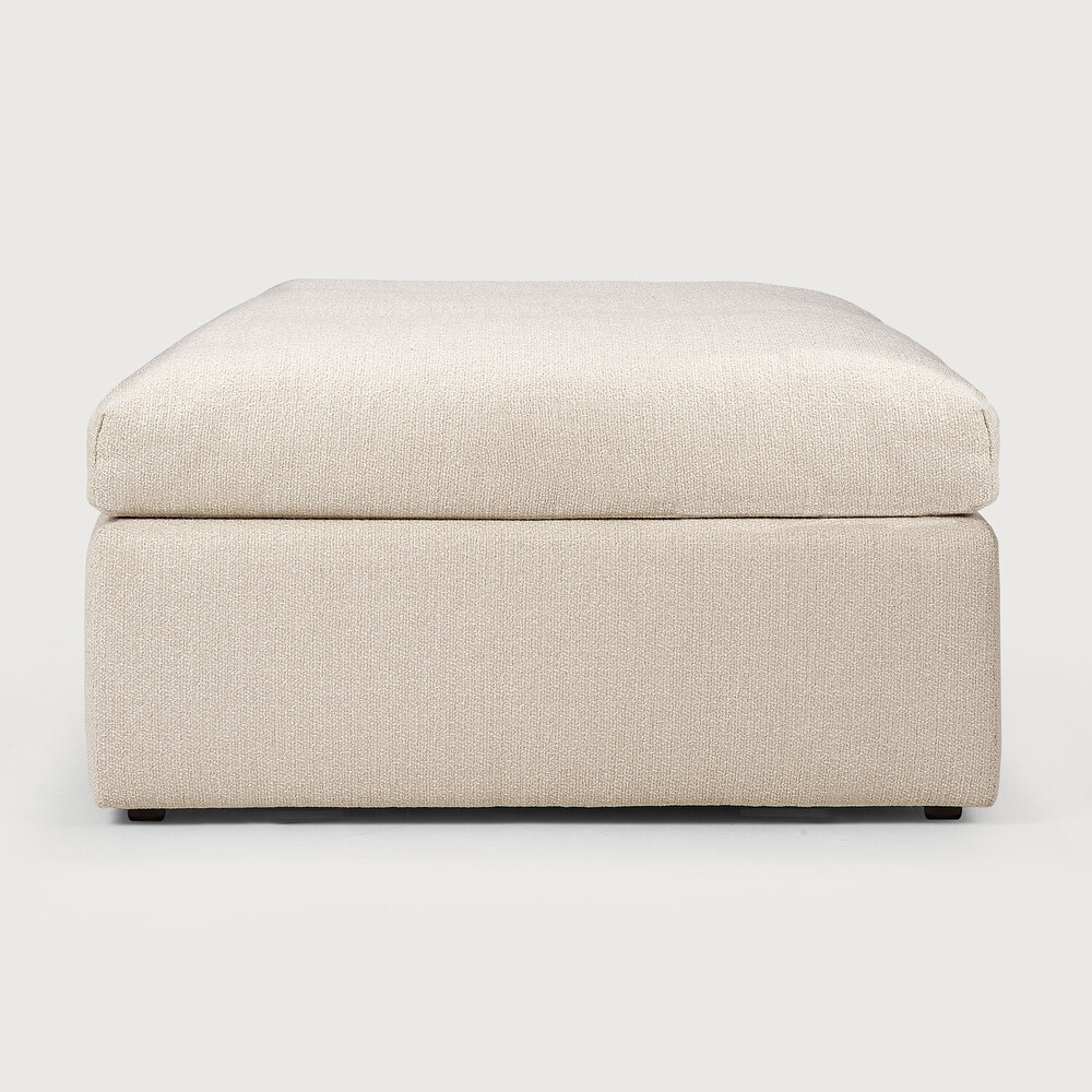 ethnicraft Mellow Hocker offwhite Ethnicraft Sofa Serie Mellow Hocker bei Daunenspiel