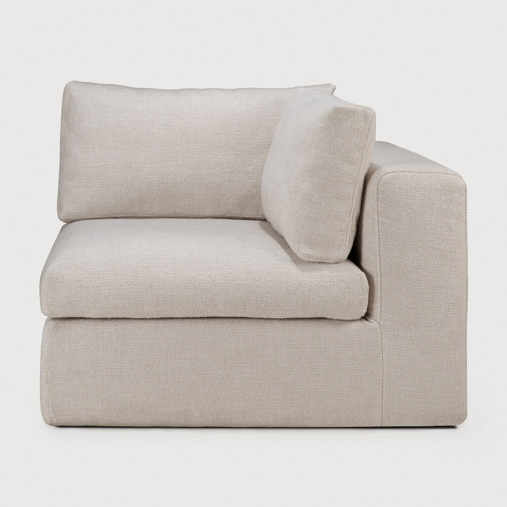ethnicraft Sofa Mellow Ivory rechts Ethnicraft Sofa Serie Mellow Ecklösung für Sofakombination bei Daunenspiel