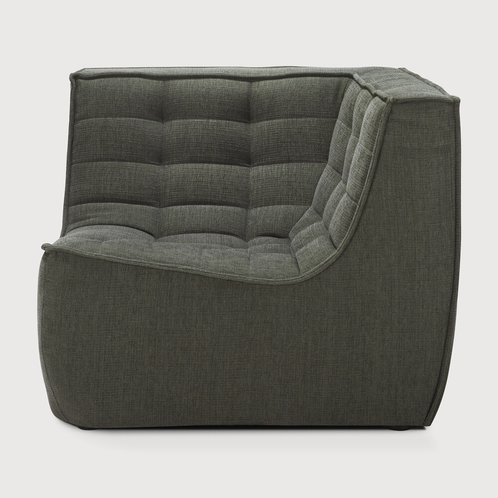ethnicraft_Sofa_N701_wf_20257_Sofa_N701_corner_Moss_Eco_fabric_left_WEB Ethnicraft Sofa Serie 701 in diversen Größen im Daunenspiel Online-Shop